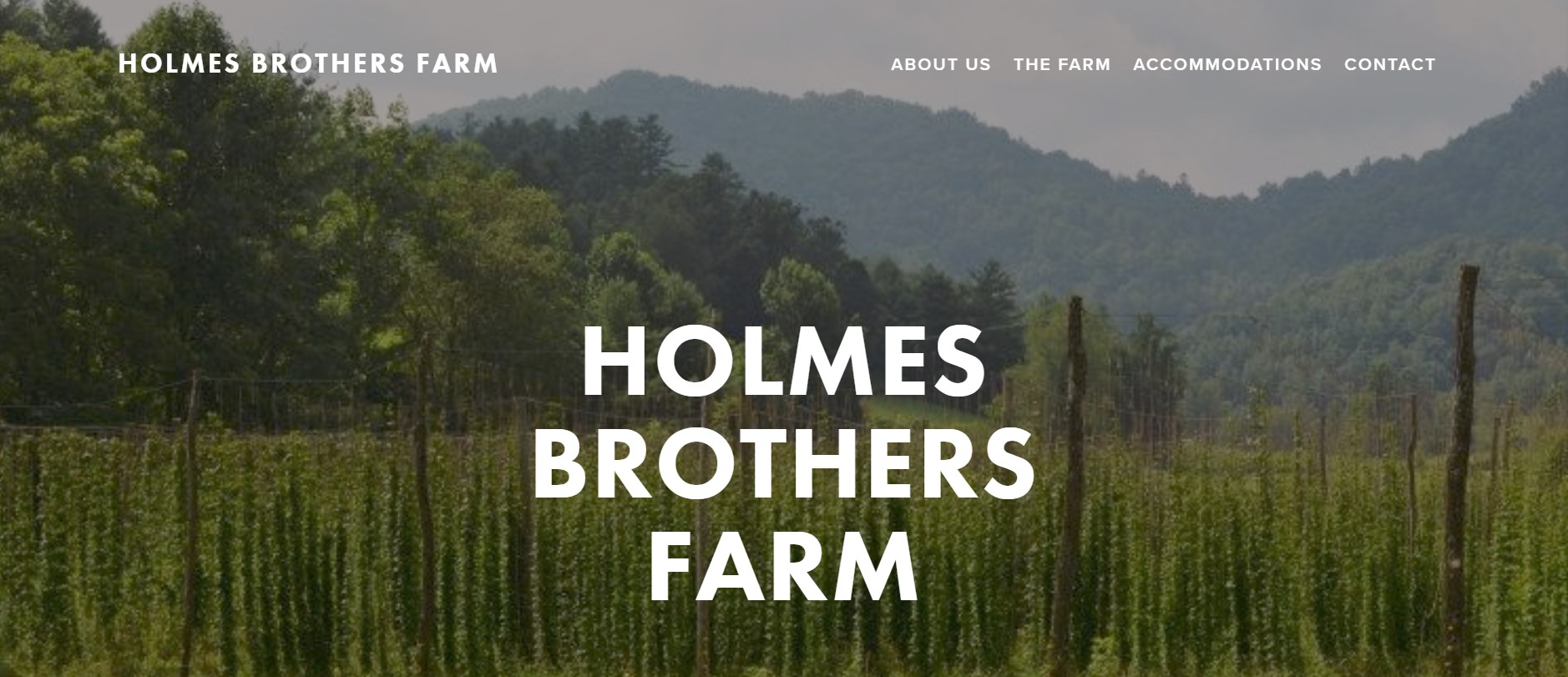 holmes brothers farm agriculture ecommerce website